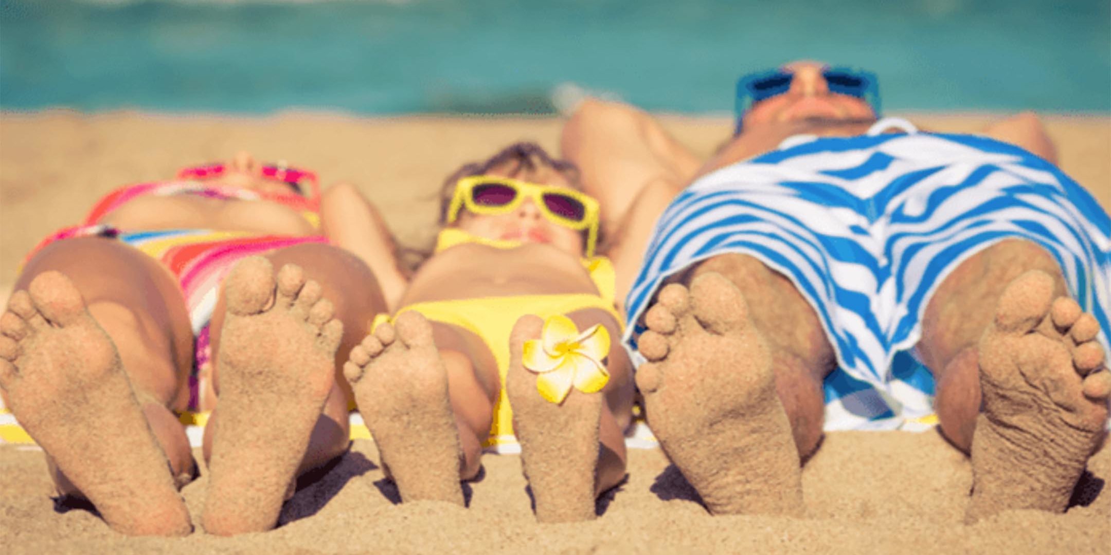 Family beach