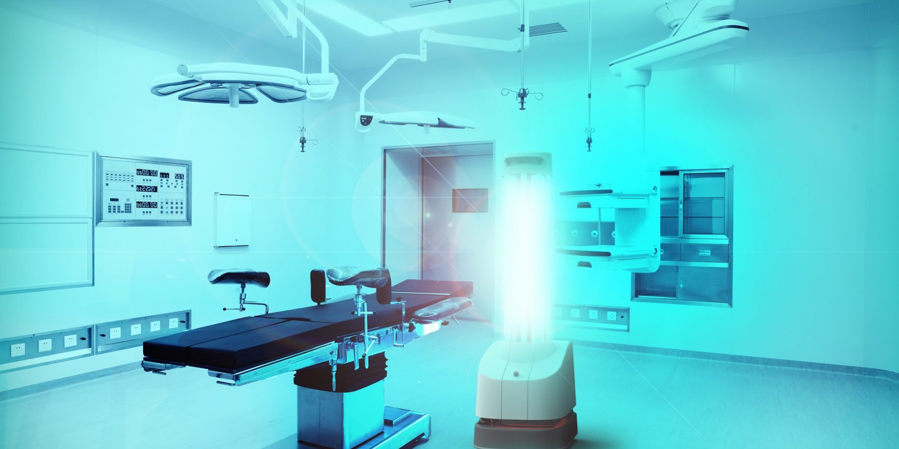 Third Generation of UVD Robots in Operating Theater