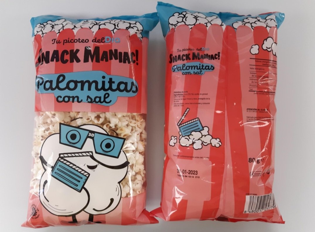 Popcorn SI Spania I Dag