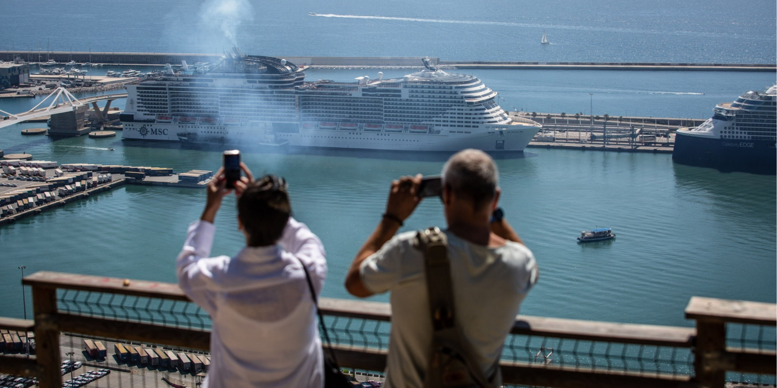 Barcelona cruiseship