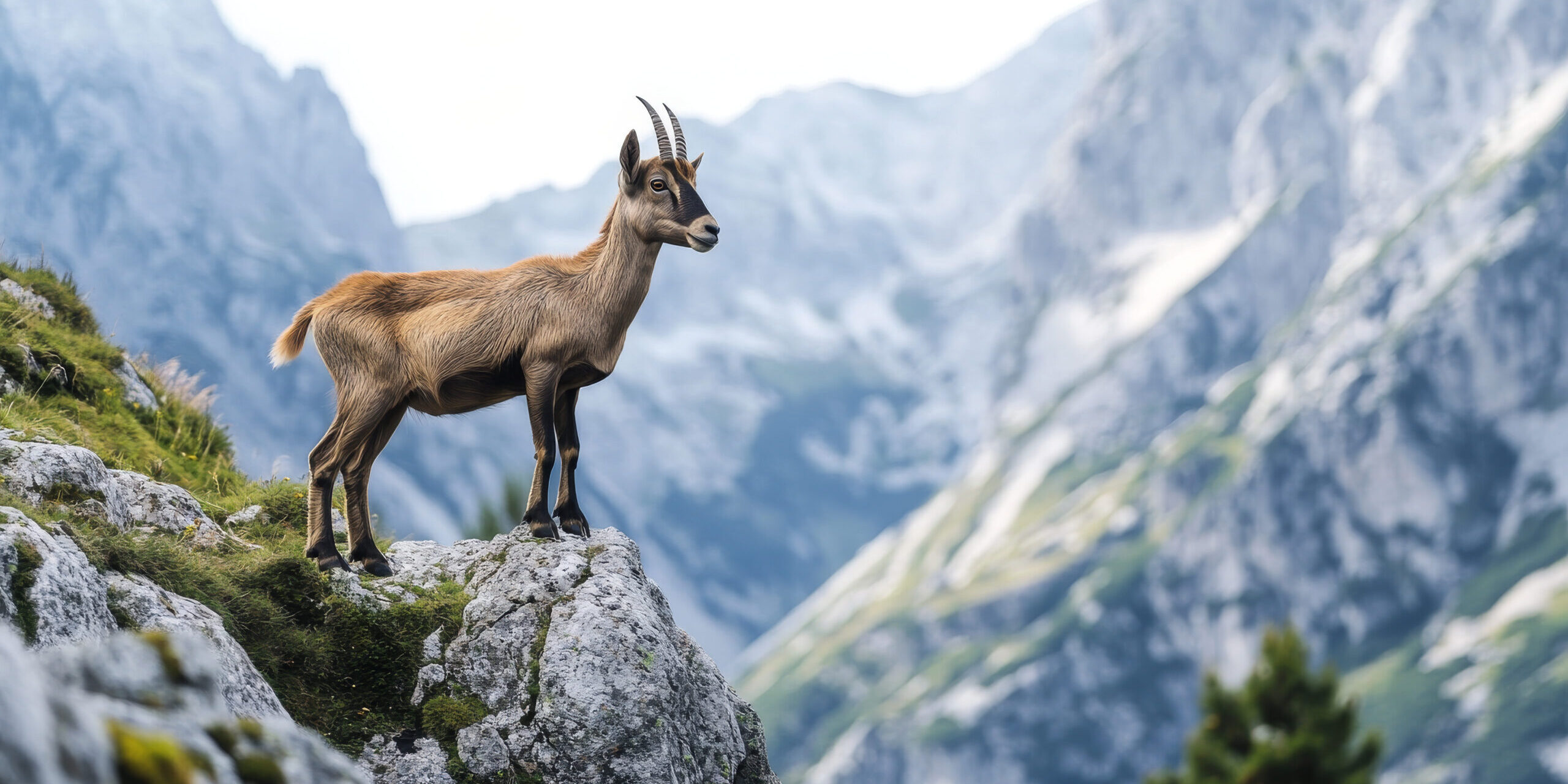 Chamois are nimble mountain goats that live in the high peaks of Spain’s Picos de Europa National Park.